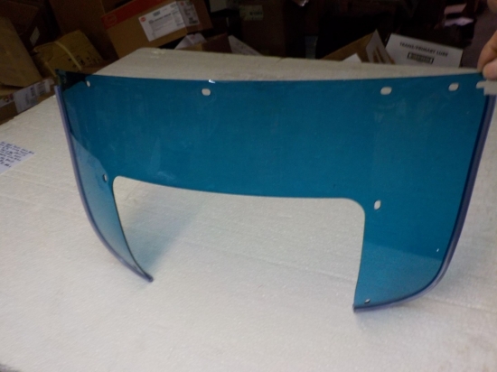 PANHEAD SHOVELHEAD "NEW REPO" BLUE WINDSHIELD LOWER PLASTIC #58021-56